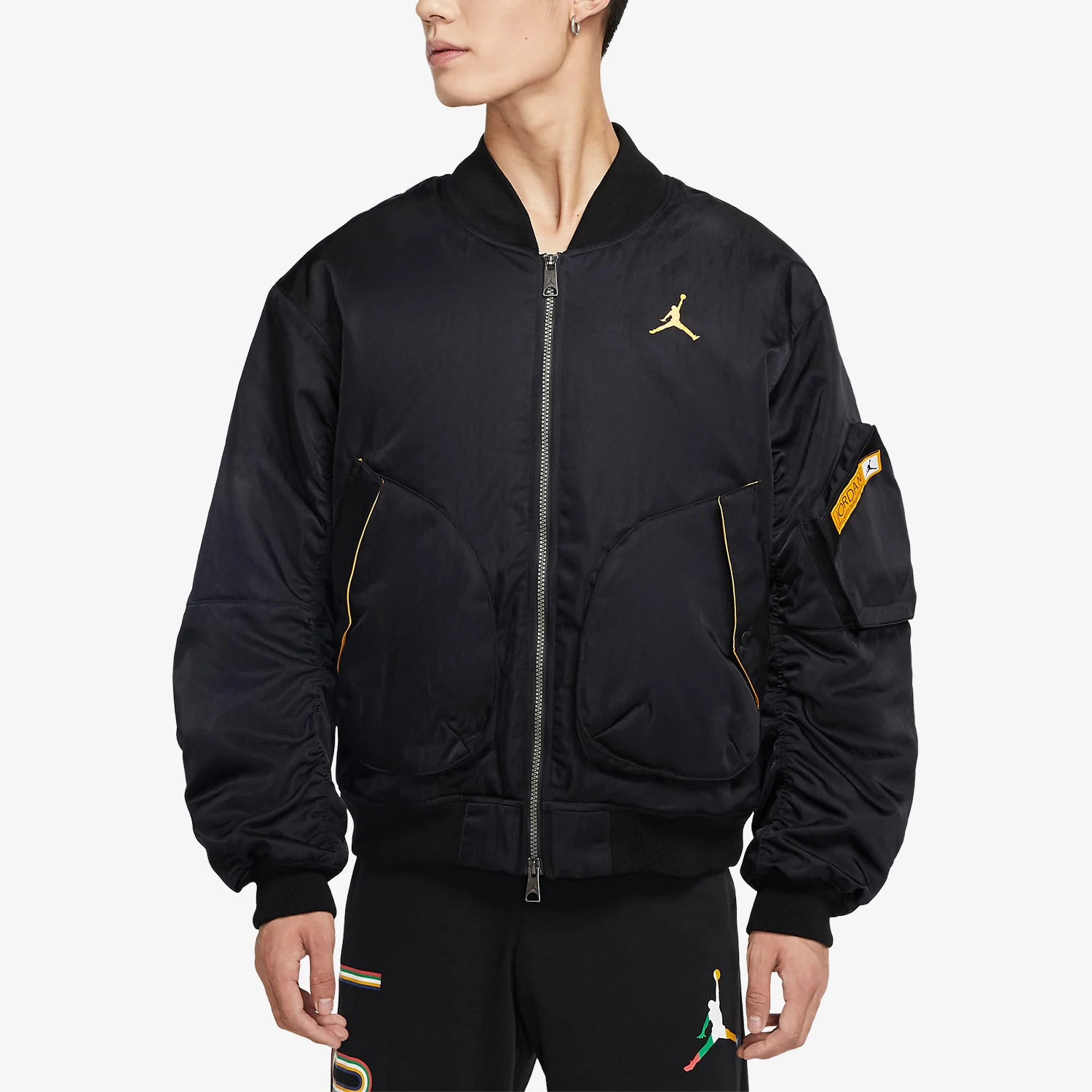 

Nike Official Authentic Jordan Legacy 2 Men's Zipper Warm Jacket CZ1191-010