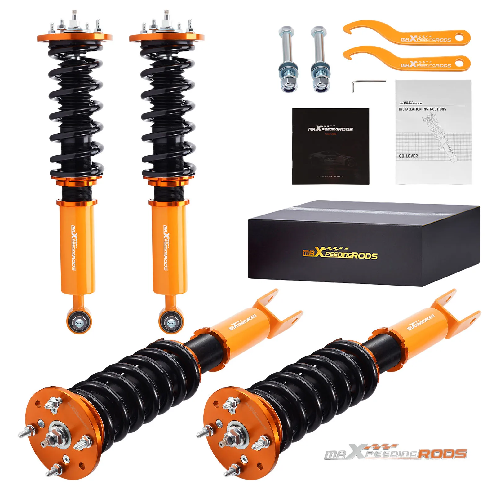 

MaXpeedingrods Adjustable Damping Coilover Suspension Kit For Jaguar XF X250 RWD 2009-2015