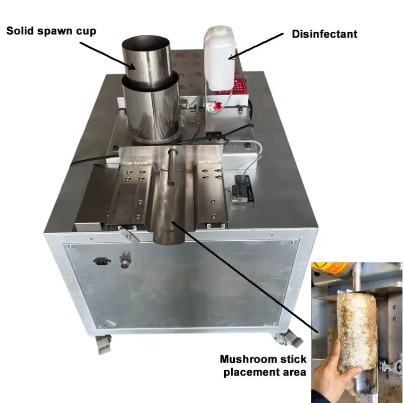 

Semi Automatic Mushroom Solid Spawn Inoculator Seed Inoculation Machine Edible Fungus Seeding Machine