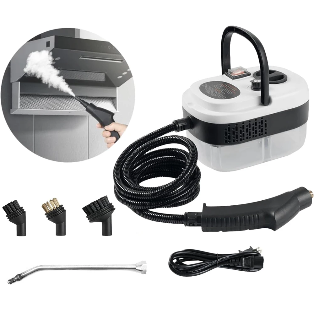 

2500W Portable Steam Cleaner High Temperature Sterilization Pressure Jet Washer Machine for Home Car Kitchen Air Conditioner