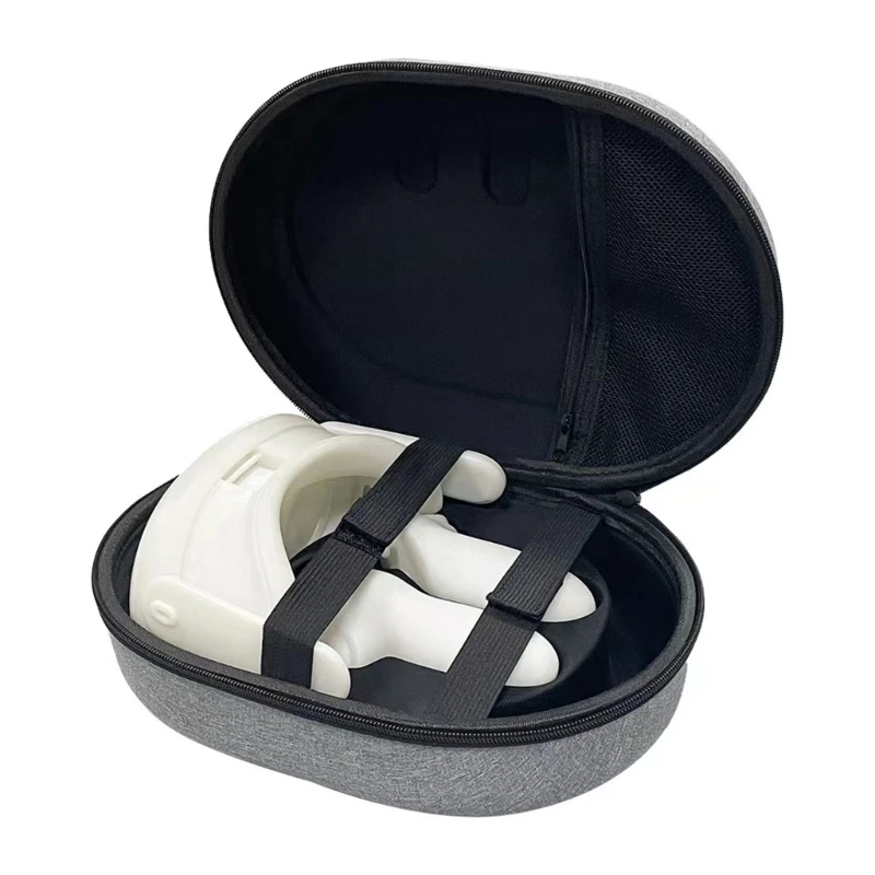 Mallette stockage rigide Portable EVA pour accessoires Quest 3