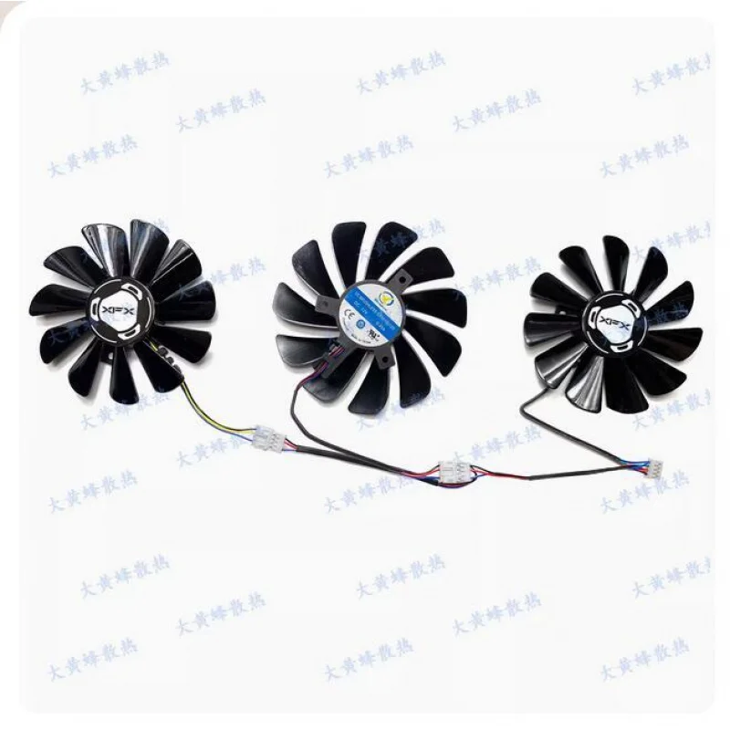 Snow Wolf Overseas Graphics Card Fan For XFX RX5700XT 5700 5600XT THICC III PRO