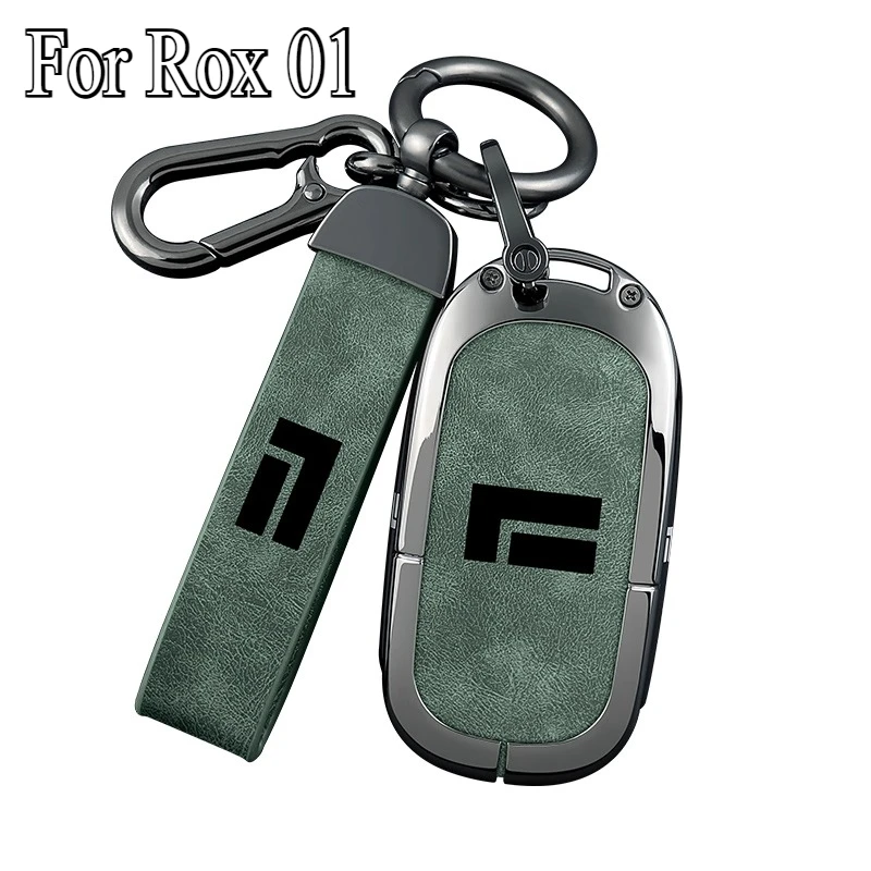 

Для Polestones Rox 01, кожаный чехол из цинкового сплава, смарт-чехол для дистанционного ключа, защитный чехол, сумка, автомобильный Стайлинг, брелок, аксессуары