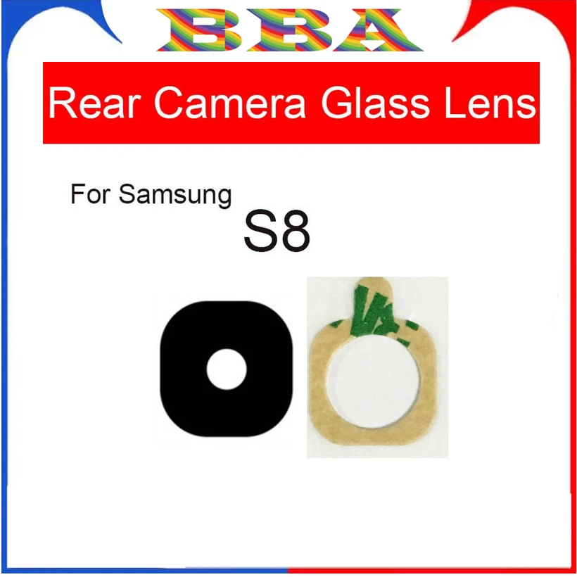 20Pcs/Lot,Rear Back Camera Glass Lens For Samsung Galaxy S8 S9 S10 S10e S20 fe Ultra Plus Lite 5G Protector