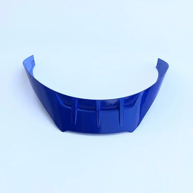 Repair Parts Rear For Motorcycle Helmet One Size Rear Wing Big Spoiler Clear Black Yellow Color Electroplated Tail image 4
