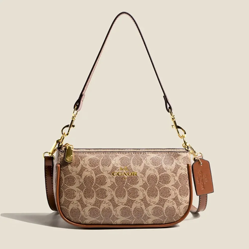 

Elegant designer leather women's crossbody bag, high-end women's classic retro women's bag