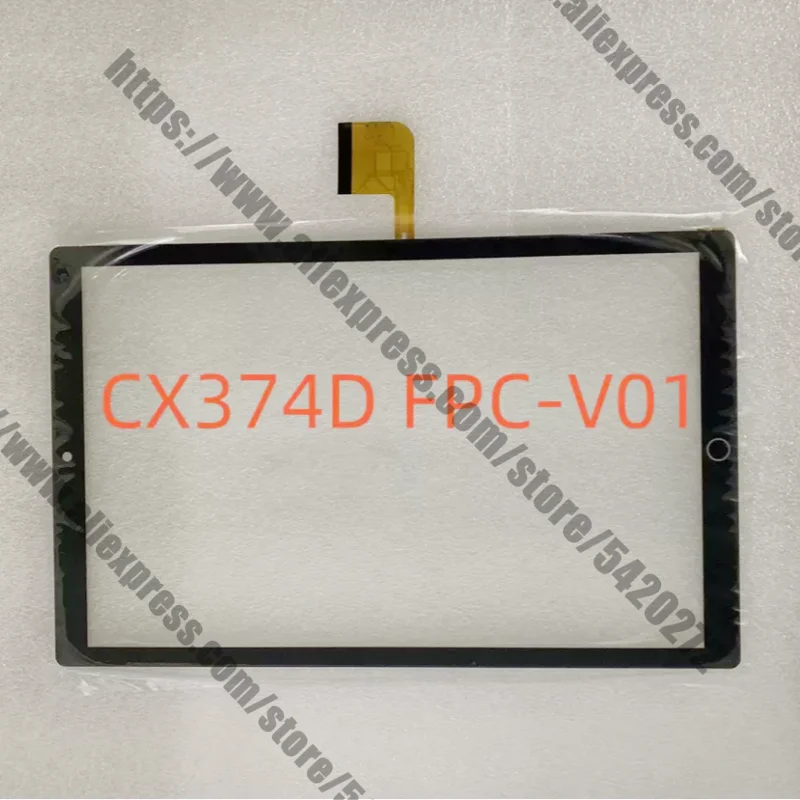 

New 10.1 Inch CX374D FPC-V01 Touch Panel Screen Digitizer with Protective Film Covering