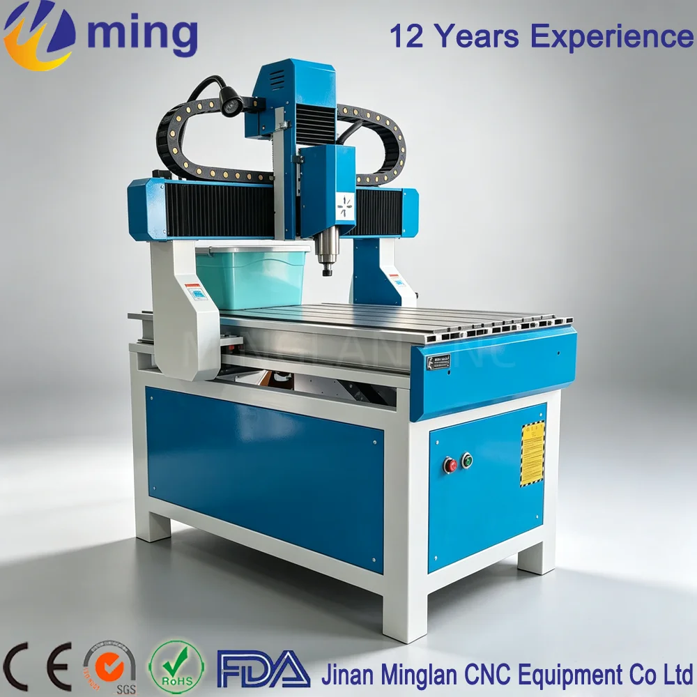 Wood Cnc Router Machine 6090 600*900mm 3 Axis New Upgraded CNC Engraving Machine on Wood, MDF, Two-color Board PVC Acrylic