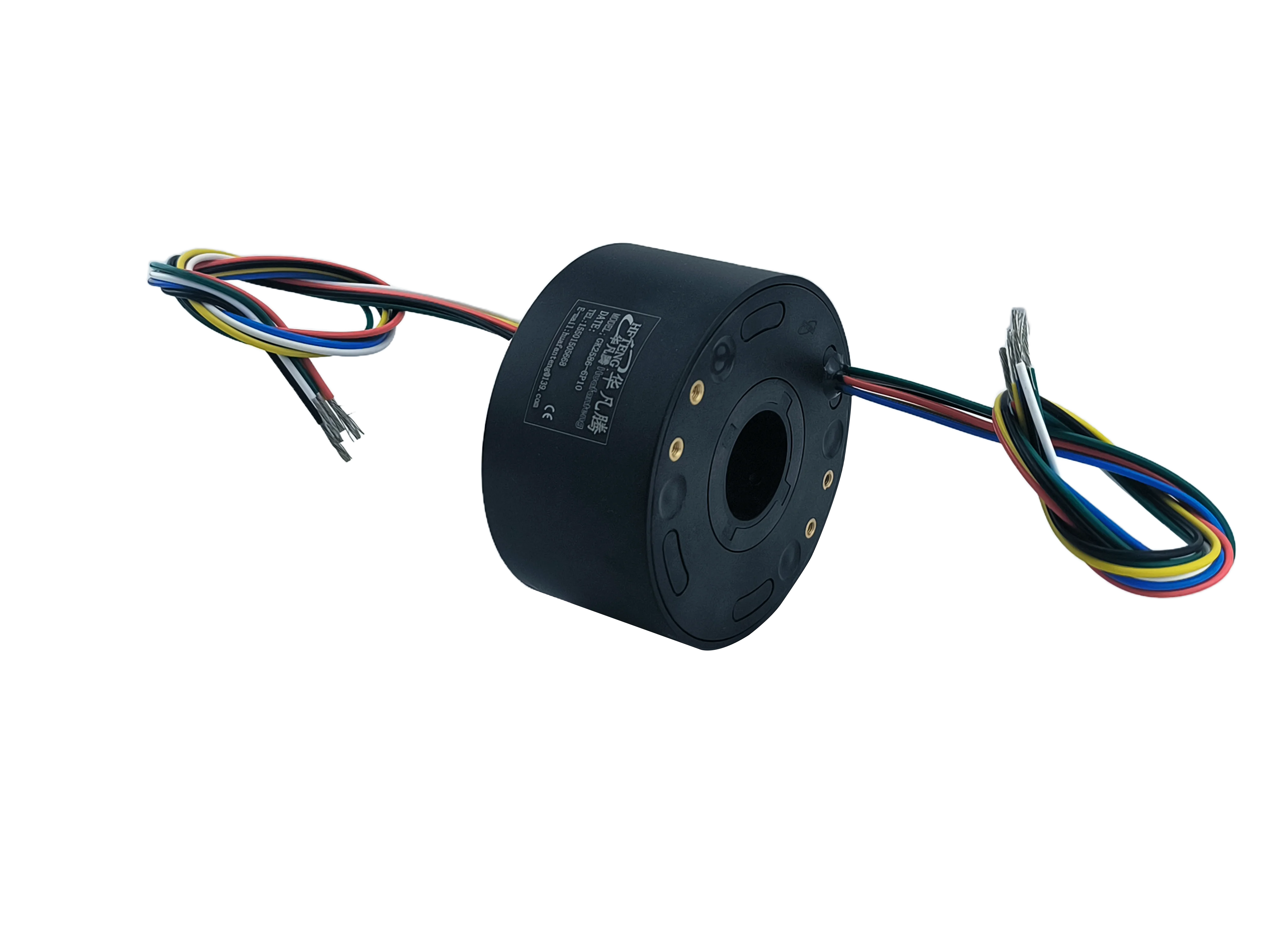 Slip Ring Center Hole Diameter 12.7mm Outer Diameter 56mm suitable for small motors and rotating shafts Current 5-10A