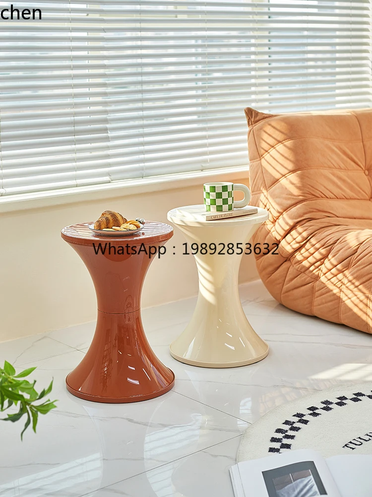 

CB1 creative plastic low stool household living room can store small stool door shoe changing stool
