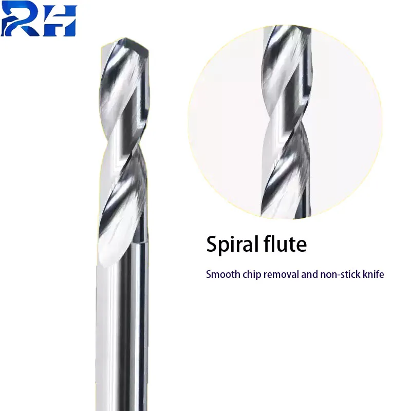 كربيد صلب فائق الصلابة مع مثقاب ساق مستقيم للحفر الألومنيوم المستورد لأداة Nc المطولة من الألومنيوم