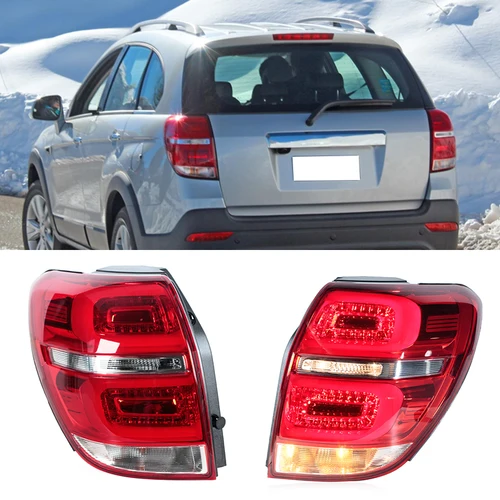 Conjunto de luz trasera para Chevrolet Captiva 2015 2016 2017 2018, luz de freno de señal de giro, luz de estacionamiento inverso, luz de conducción