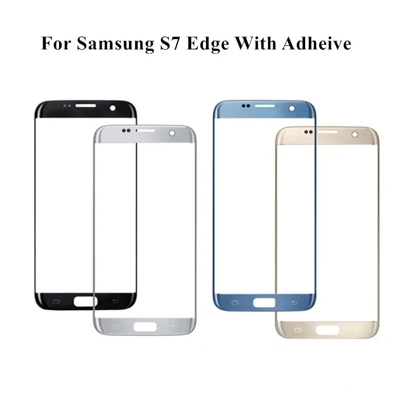 For Samsung Galaxy S7 Edge Glass Screen SM-G935F G935FD G935W8 G9350 G935S SC-02H LCD Display Touch Front Outer External Lens