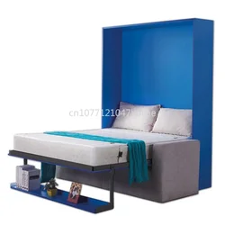 Multifunctional Invisible Folding Bed Study Living Room Space Saving Murphy Bed Flip Invisible Bed Wall Bed Hardware