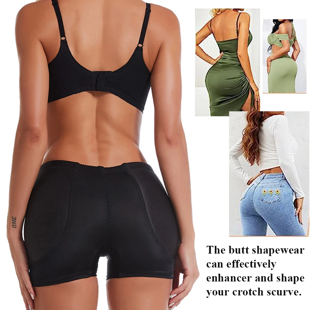 Butt Enhancer Underwear Women Shape Crotch Shapewear Hip Enlarger Panties Body Shaper Fake Ass Buttocks