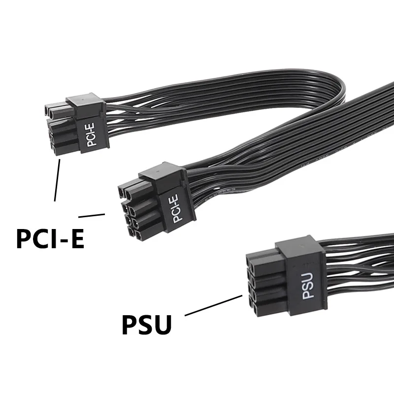 GPU 8pin To 6+2Pin 8 Pin Power Supply Cable PCI-e Graphics Card  Power Cord for Corsair