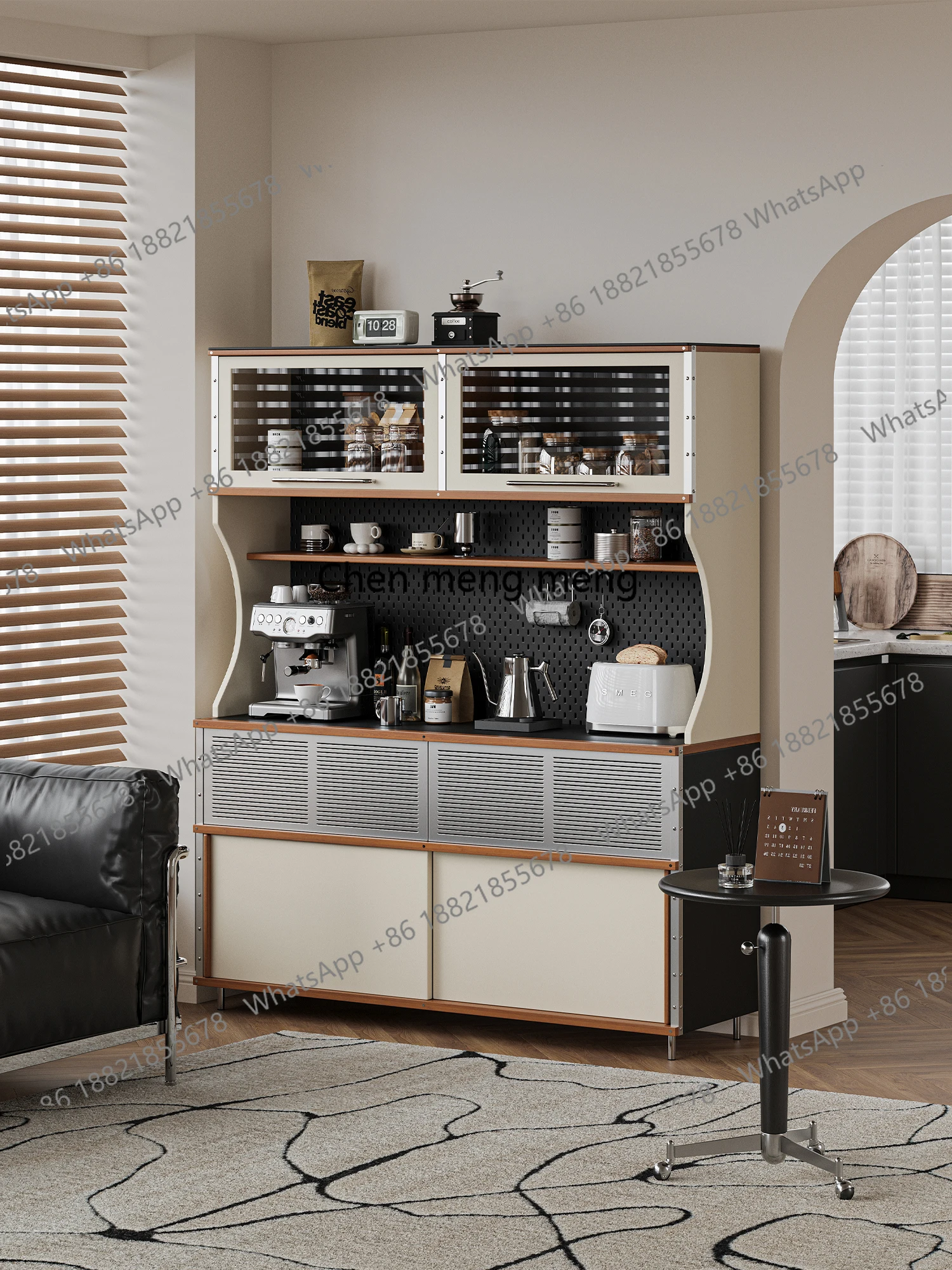 

Modern Cafe Sideboard Style Art Commercial Storage Home Kitchen Sideboard Storage Cabinet