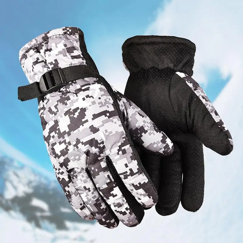 Winter Gloves Hunting Gloves For Men Cycling Gloves Winter Warm Motorcycle Gloves For Ice Fishing Skiing Sledding Snowboard For