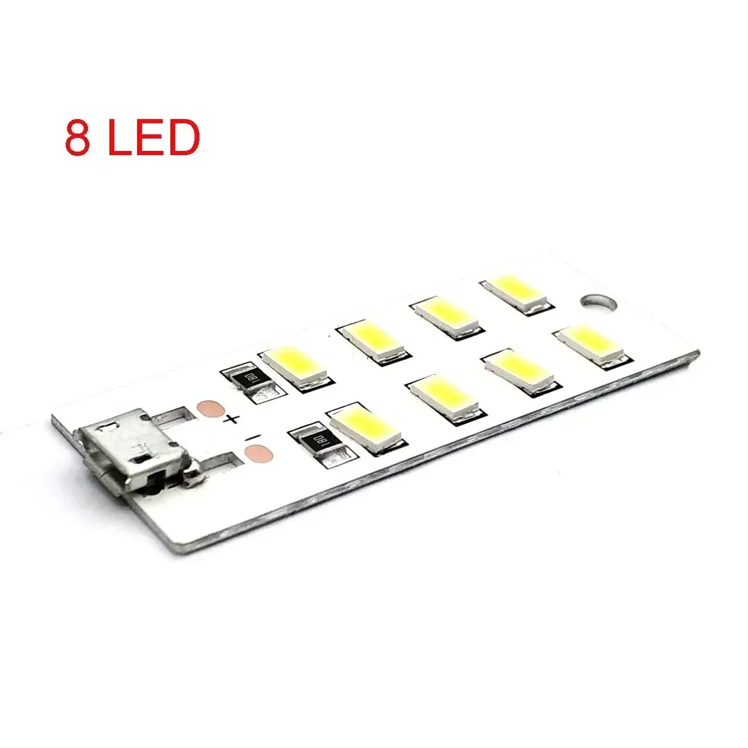 USB LED Lighting Board 16 20 8 12 LED Beads Mobile Stand Emergency Light Night Lamp