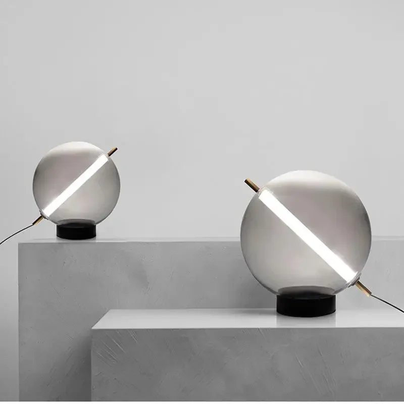 Modern minimalist glass art lighting bubble ball Internet celebrity designer lamps