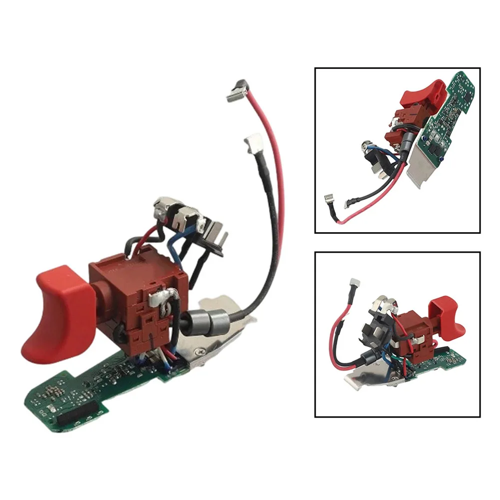 Cordless Drill Switch Electronics Module Switch High Sensitivity Trigger For Power Tool Repair For GSR10.8-2-LI