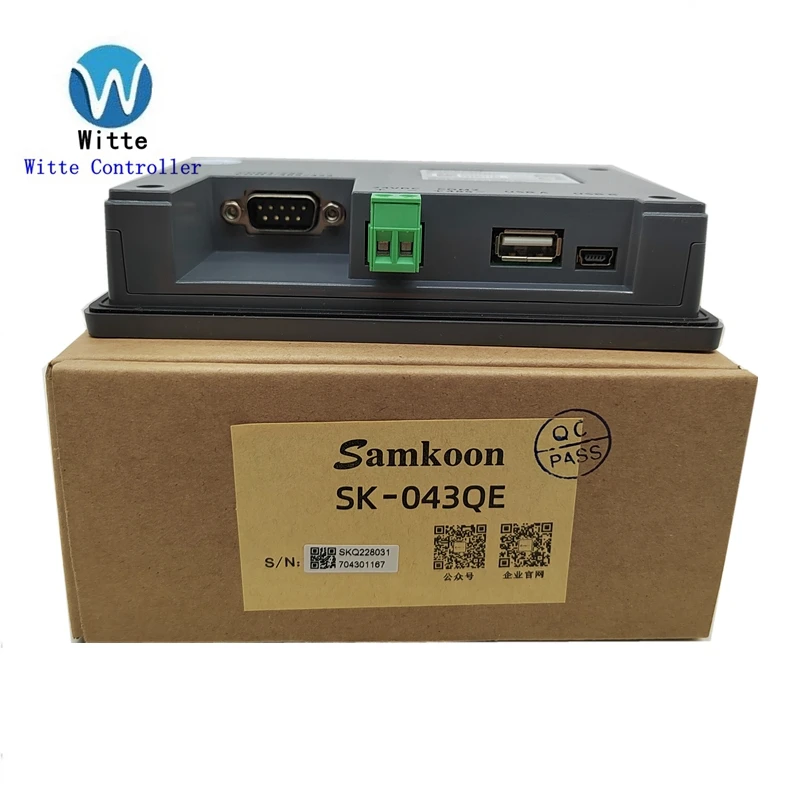 Samkoon 4.3inch HMI SK-043QE SK-043FE SK-043UE DC24V Touch Screen Resolution 480*272 pixel