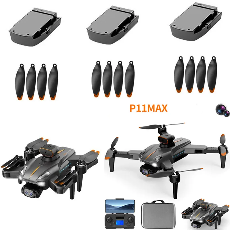 3.7V 2500mAh battery propeller for P11 MAX Brushless drone Parts P11 Pro MAX RC Drone Accessories P11 MAX RC Drone Battery Toys