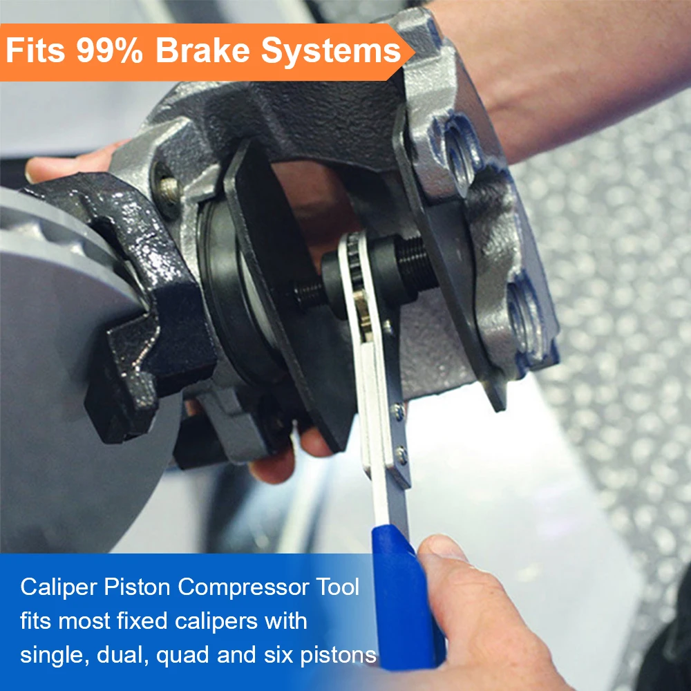 الصحافة الفرجار أداة مفرشة سيارة اسئلة الفرامل المكبس واحد التوأم رباعية بيستونز تثبيت أداة الفرامل الفرجار وجع