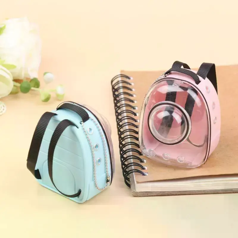 1/12 Poppenhuis Miniatuur Pop Rugzak Huisdier Kat Tas Model Meubels Accessoires Voor Poppenhuis Decor Kids Fantasiespel Speelgoed Gift