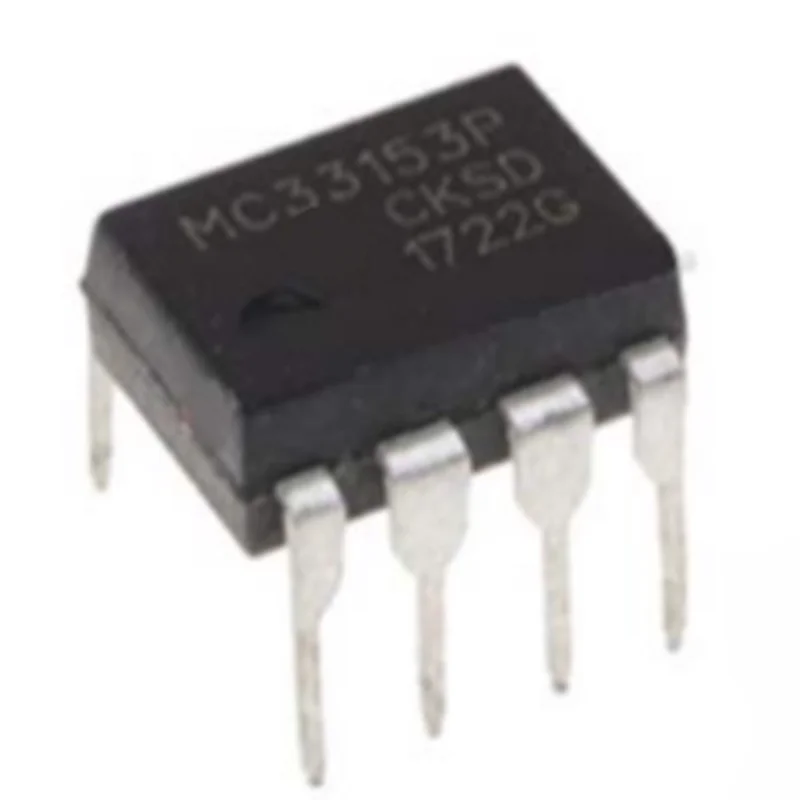 5pcs-20pcs MC33153PG DIP8 MC33153P Single-channel IGBT gate driver, designed for high-power motor control and power management