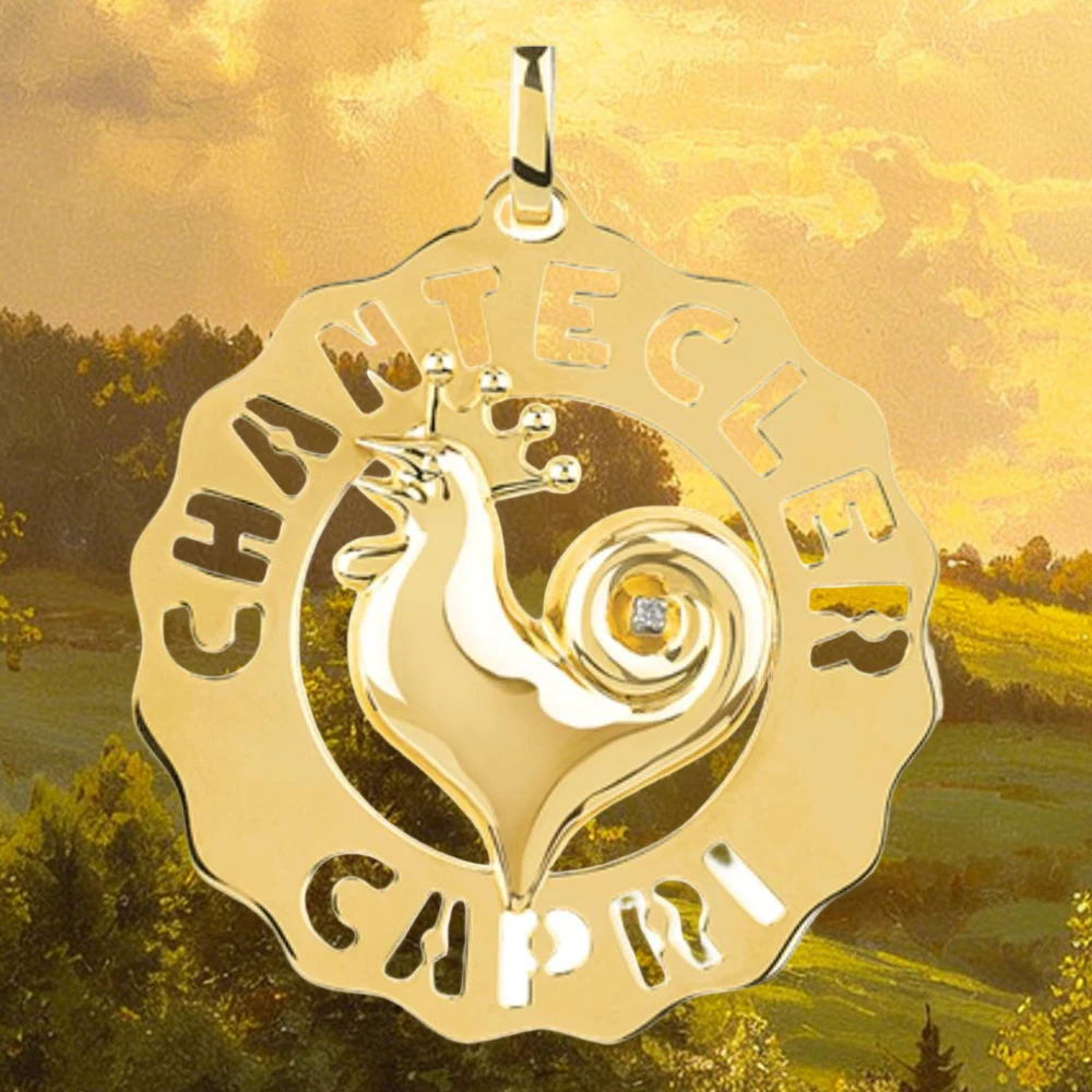 

Luxury Chanteclers 2026 Pendant 925 Sterling Silver Gold Plated Premium High-End Female Jewelry