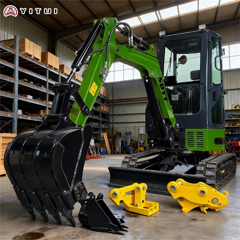 

Новейший мини-экскаватор 1,2 тонны Epa Euro 5. Можно настроить с использованием различных аксессуаров для мини-экскаваторов.