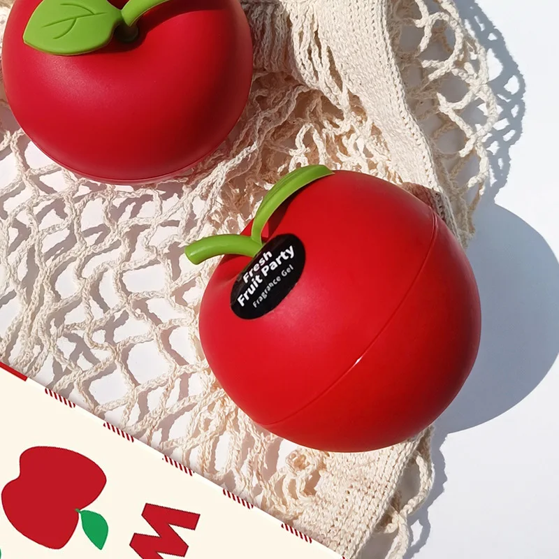 

Simulated Red Apple Fruit-Scented Air Freshener Decor, Refreshing Odor-Neutralizing Deodorizer, Flame-Free Air Fragrance