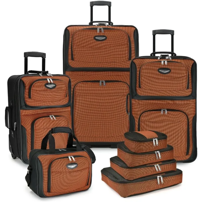 

Travel Select Expandable Rolling Upright Luggage, 8-Piece Set