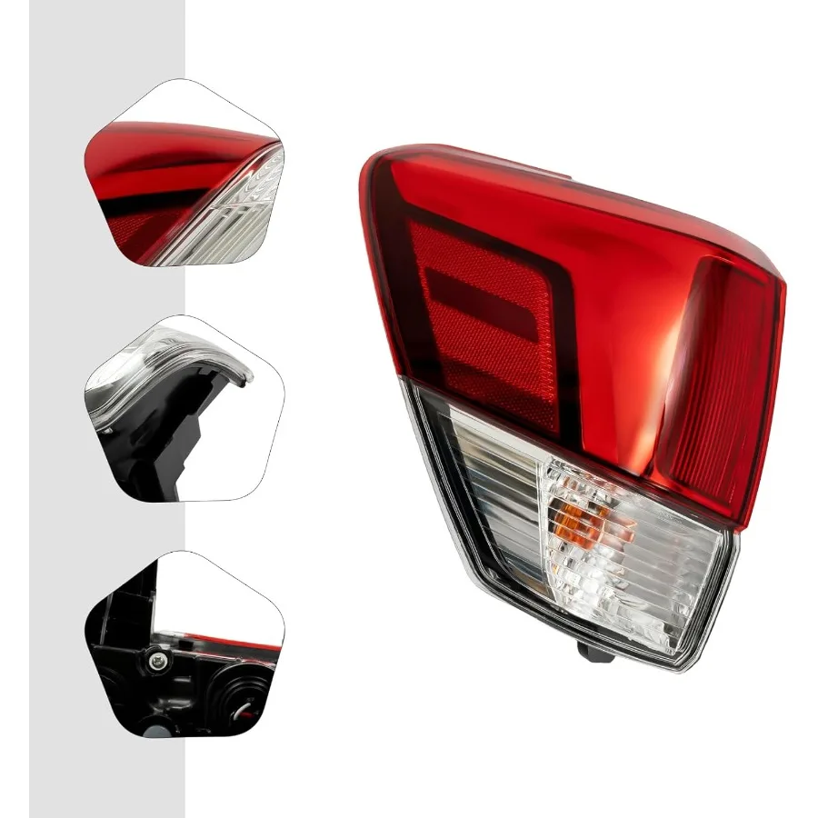 الذيل ضوء الجمعية صالح ل 2019 2020 2021 سوبارو فورستر مصابيح الفرامل الخلفية استبدال المباشر اليسار سائق الجانب مجموعة مصابيح L