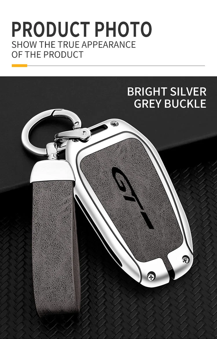 Auto-Schlüsselhülle aus Zinklegierung für Peugeot GTLine 207 307 407 208 308 408 508 2008 3008 4008 5008 RCZ Auto-Schlüsselanhänger Metall-Schlüsselgehäuse – Detail 10