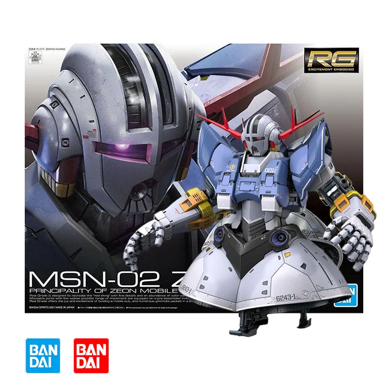 

Bandai RG 1/144 MSN-02 Zeong GUNDAM набор моделей аниме экшн-боец сборные модели коллекционные игрушки подарки для детей