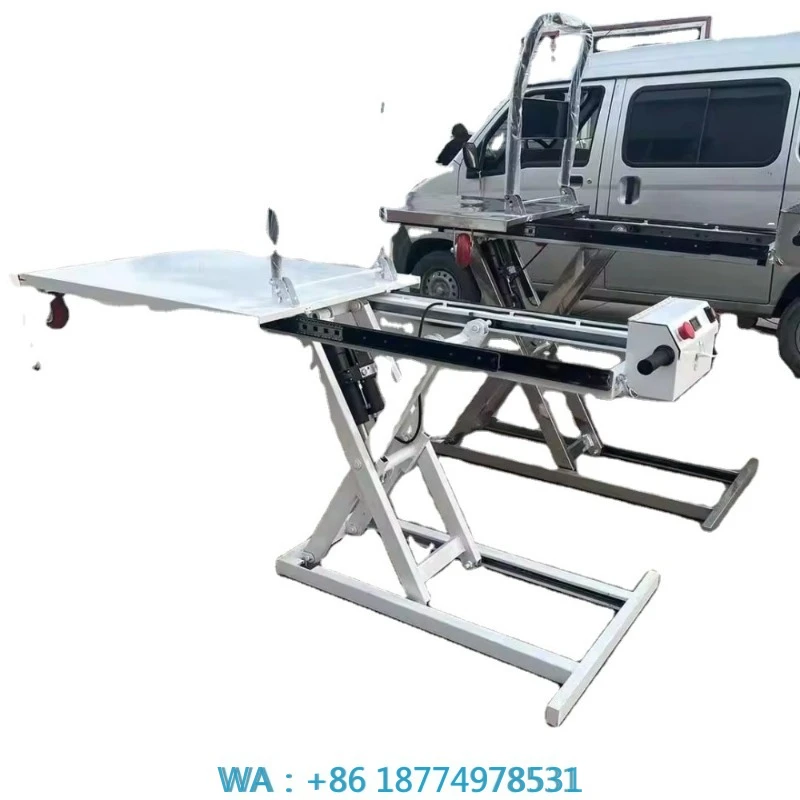 

Platform Truck 48v Lithium Battery Truck Mounted Flatbed Hydraulic Scissor Lift