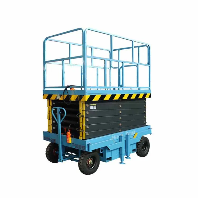 To Date Styling Scissor Lift Platform Wall Mounted Worm Gear Lifting Platform