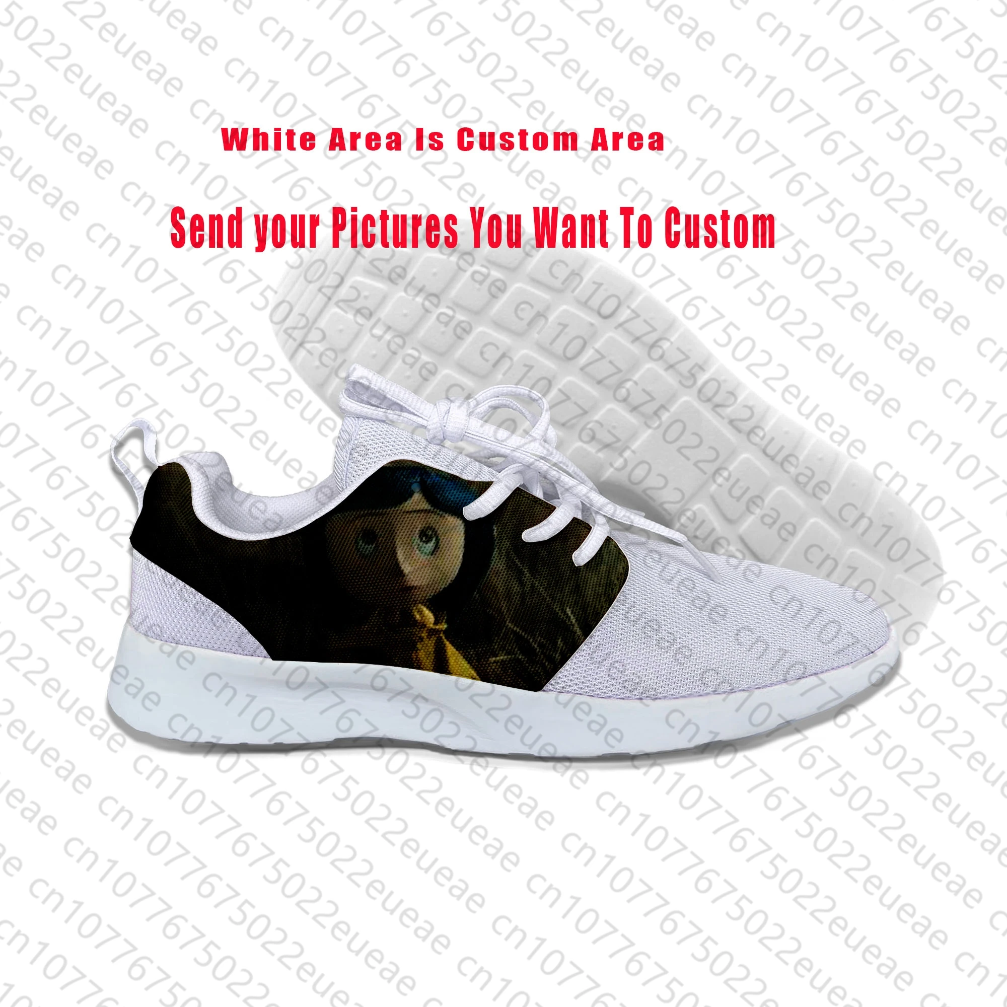 Hot Cool Fashion Sneakers Handiness Casual Shoes  Cartoon Cute Funny Men Women Coraline The Secret Door Classic Running Shoes