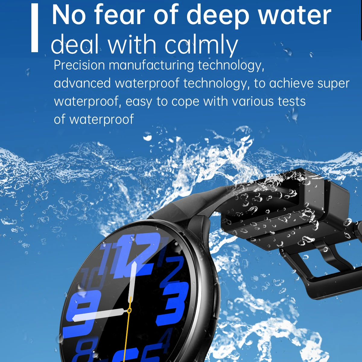 

Blue Tooth Call Smartwatch Waterproof Message Push Sports Fitness Heart Rate Monitor Bracelet Voice Assistant Smart Watch Women