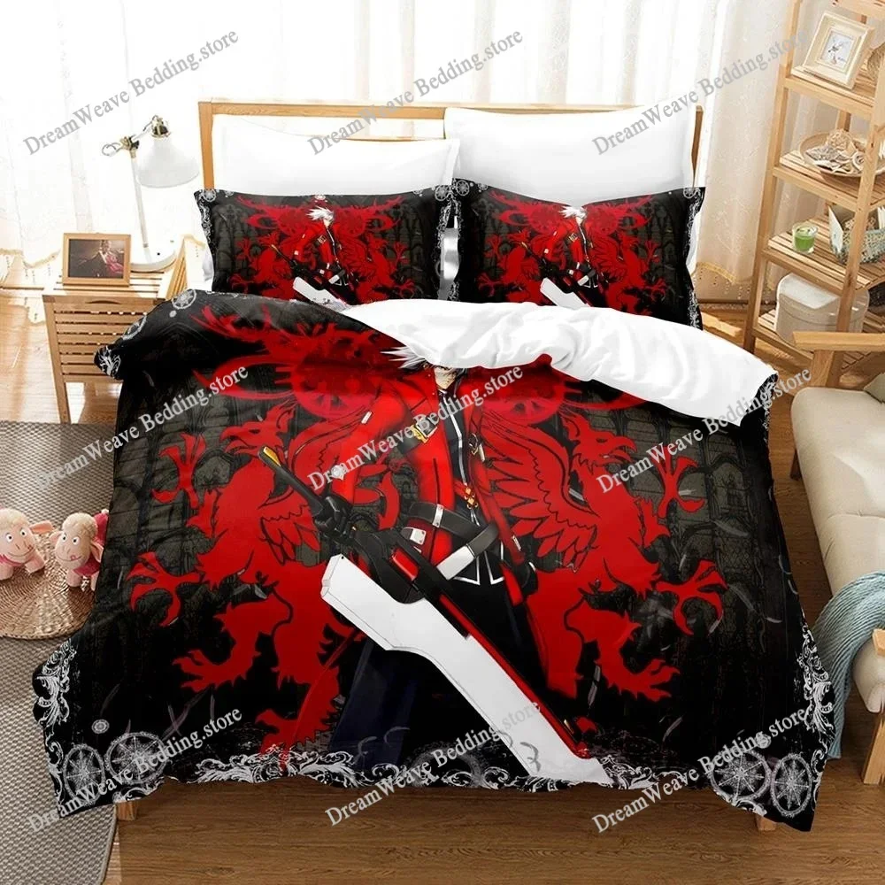 

Blazblue Bedding Set Single Twin Full Queen King Size Bed Set Adult Kid Bedroom Duvet Cover Sets 3D Print Game Bed Sheet Set9639