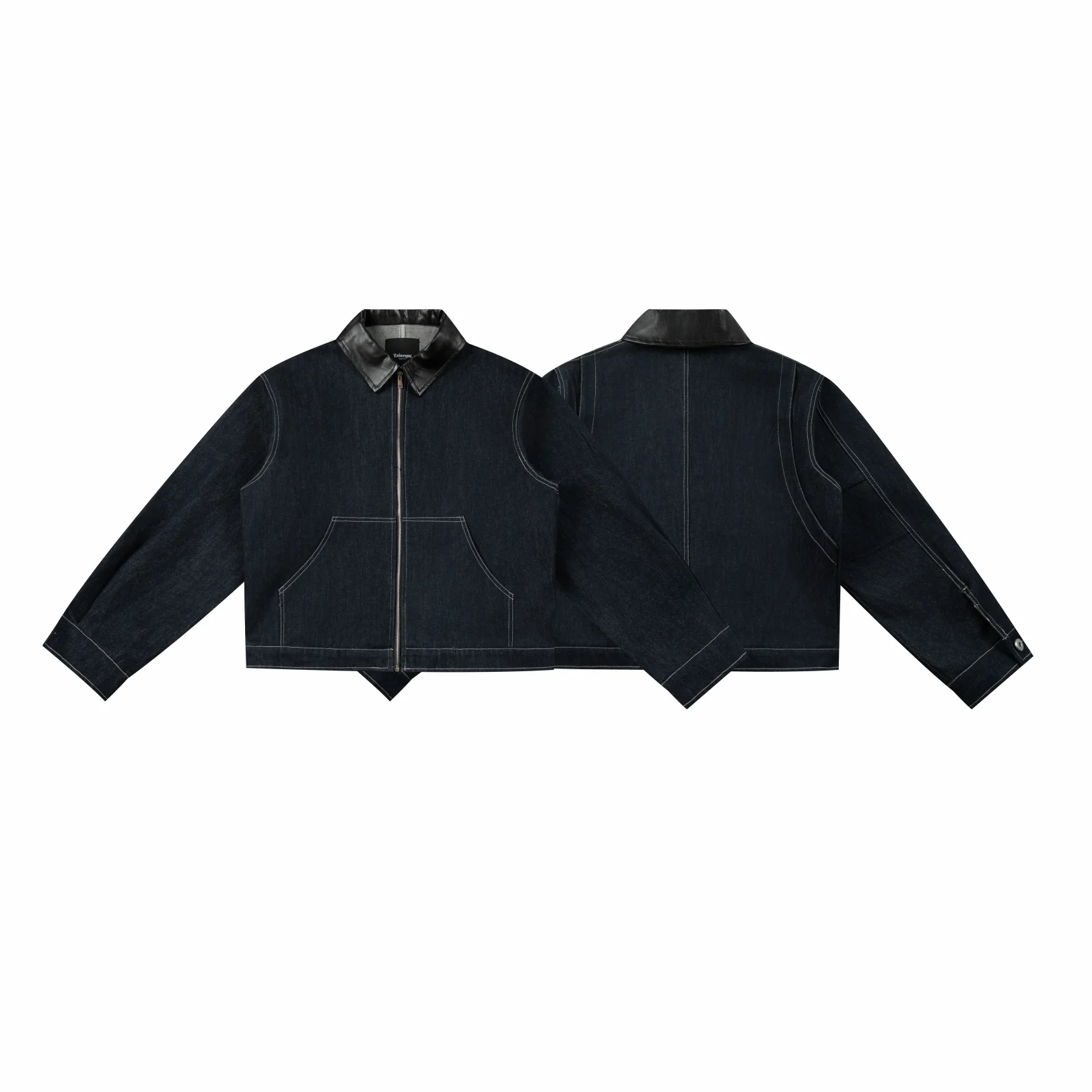 

Джинсовая куртка EPICURUS в американском ретро-стиле, с эффектом поношенности, свободного кроя, молодежная, повседневная, длинная