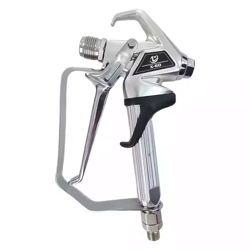 

X80 High-Pressure Airless Sprayer Two-Finger Spray Gun Universal Accessory Suitable for Spraying Latex Paint, Water-Based, and Oil-Based Coatings
