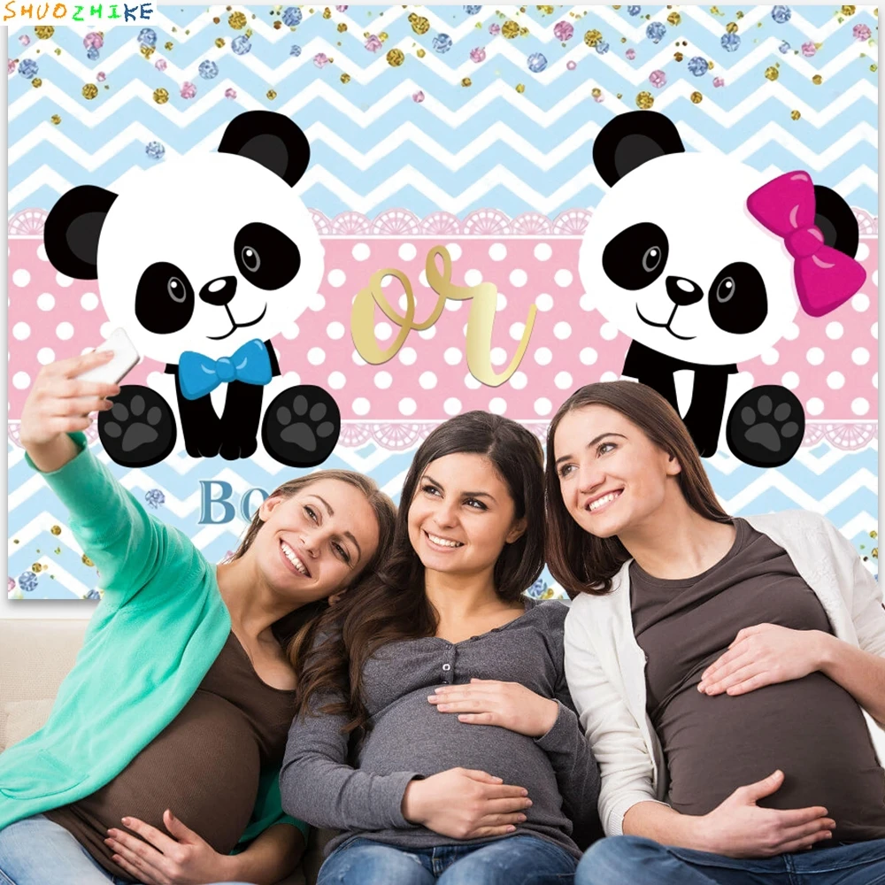 Panda-Hintergrund, grüne Bambusblumen, Neugeborene, Babyparty, Kindergeburtstag, Party, Fotografie, Hintergrund, Dekoration, Fotostudio-Requisiten