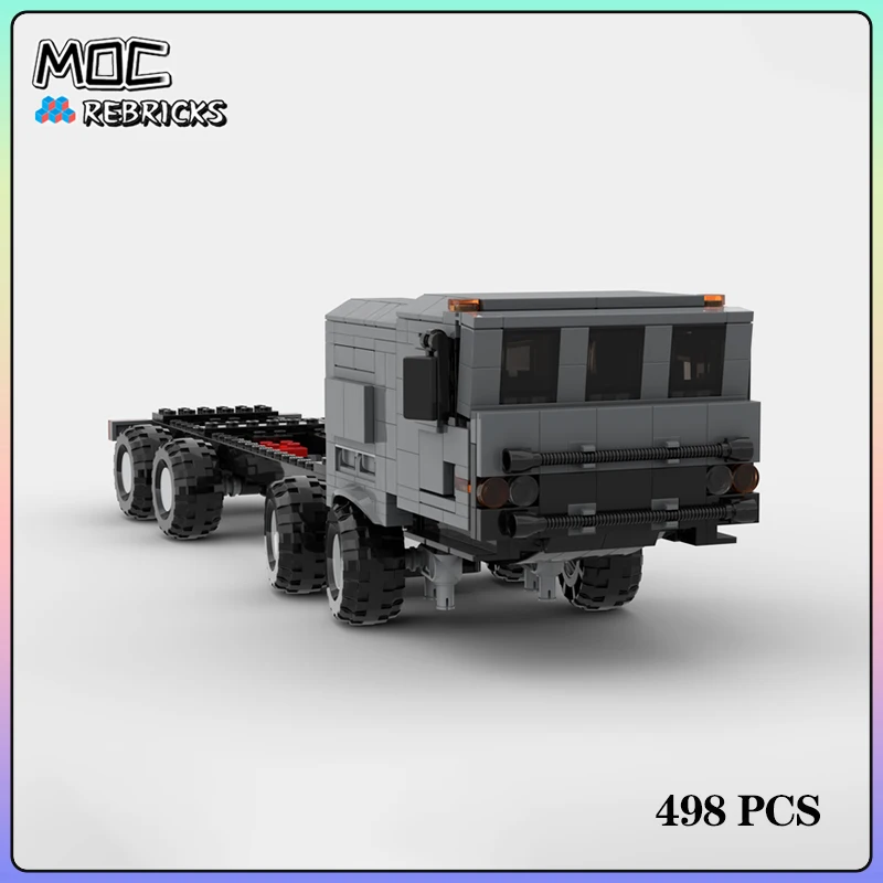 

Military Equipment MZKT-7930 General Purpose Trucks 1/35 Scale MOC Building Block Model Assemble Kit DIY Display Child Toy Gift