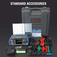 High Current Loop Test Multifunction Insulation Resistance Tester earth resistance, loop impedance, voltage, RCD PFG PSC DT-6650