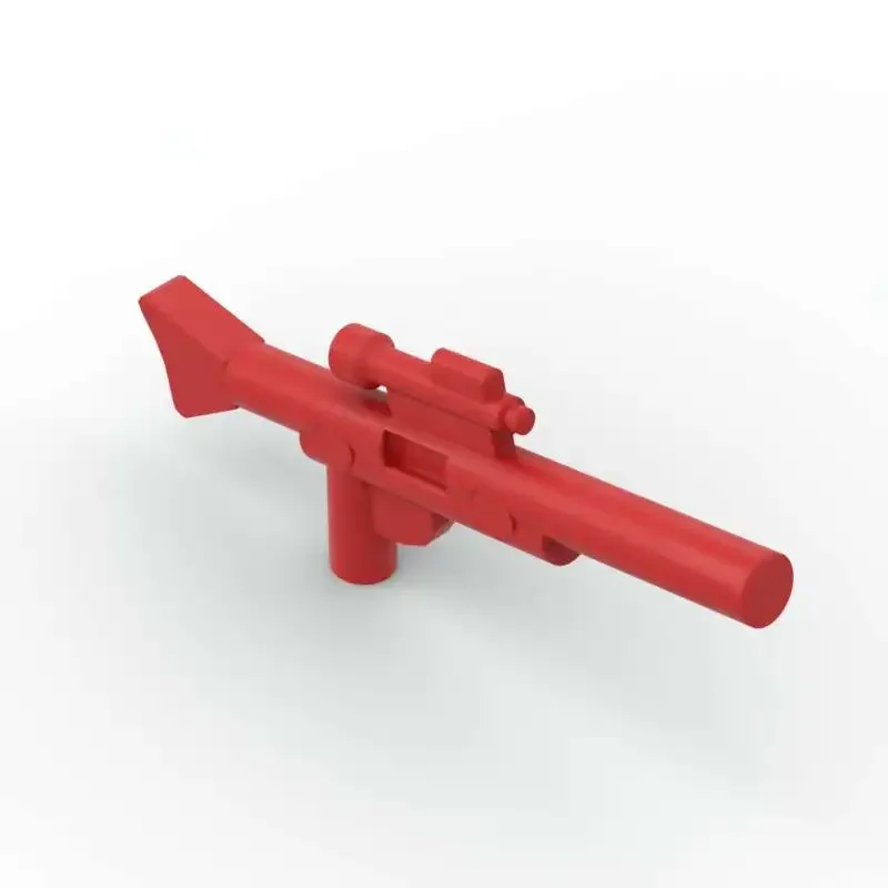 MOC 10 Uds 57899 pistola larga bloques de construcción Star Warrior Rifle de francotirador partículas de ladrillo DIY montar rompecabezas juguete niños regalo de cumpleaños