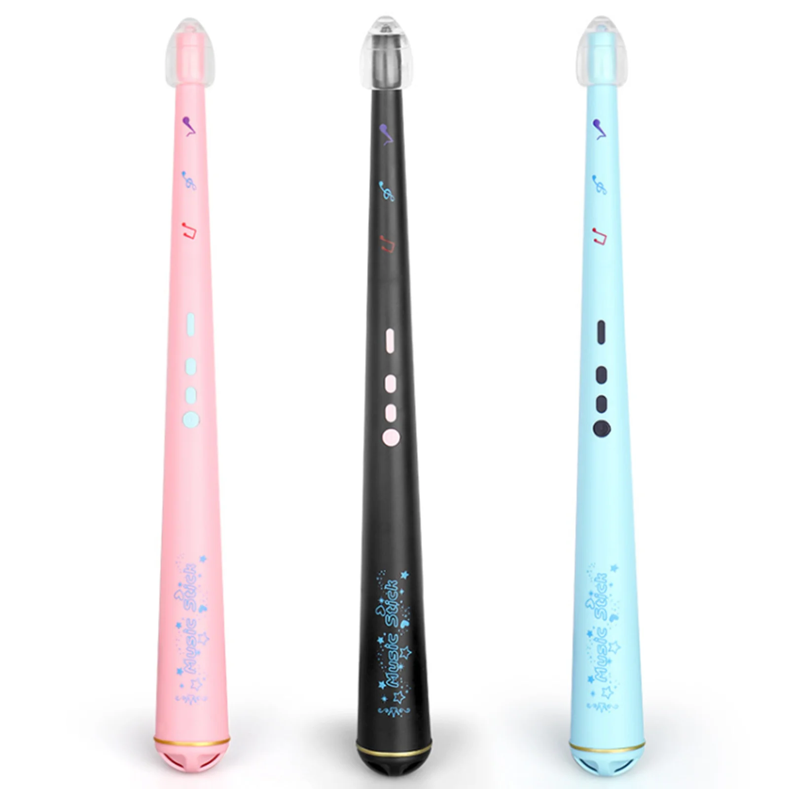 

Electronic Drum Stick ABS Rubber Glow Handle Light Percussion Instrument Kids Toy Musical Practice Luminous Drumstick