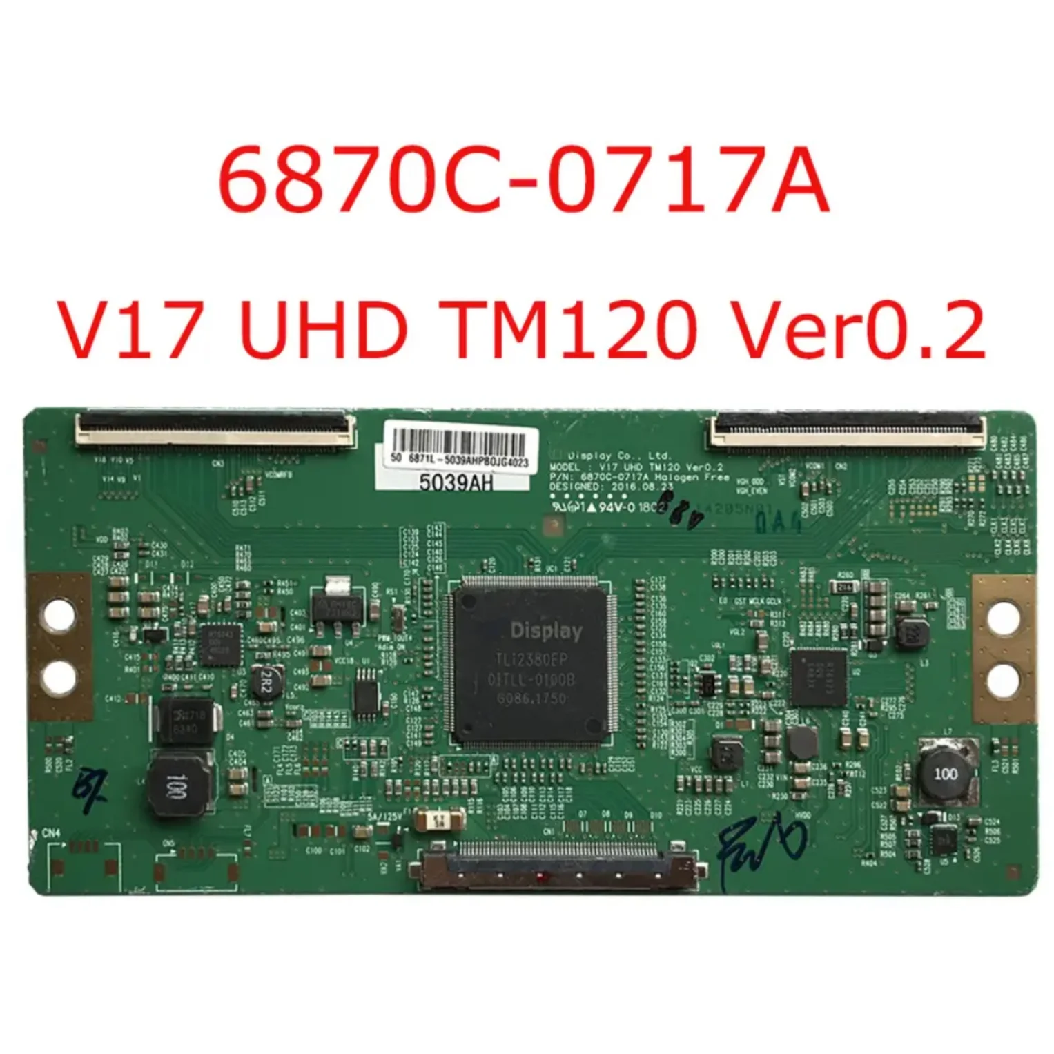 Brand new original 6870C-0717A V17 UHD TM120 Ver0.2 T-conBoard Tv Display Equipment 6870C 0717A